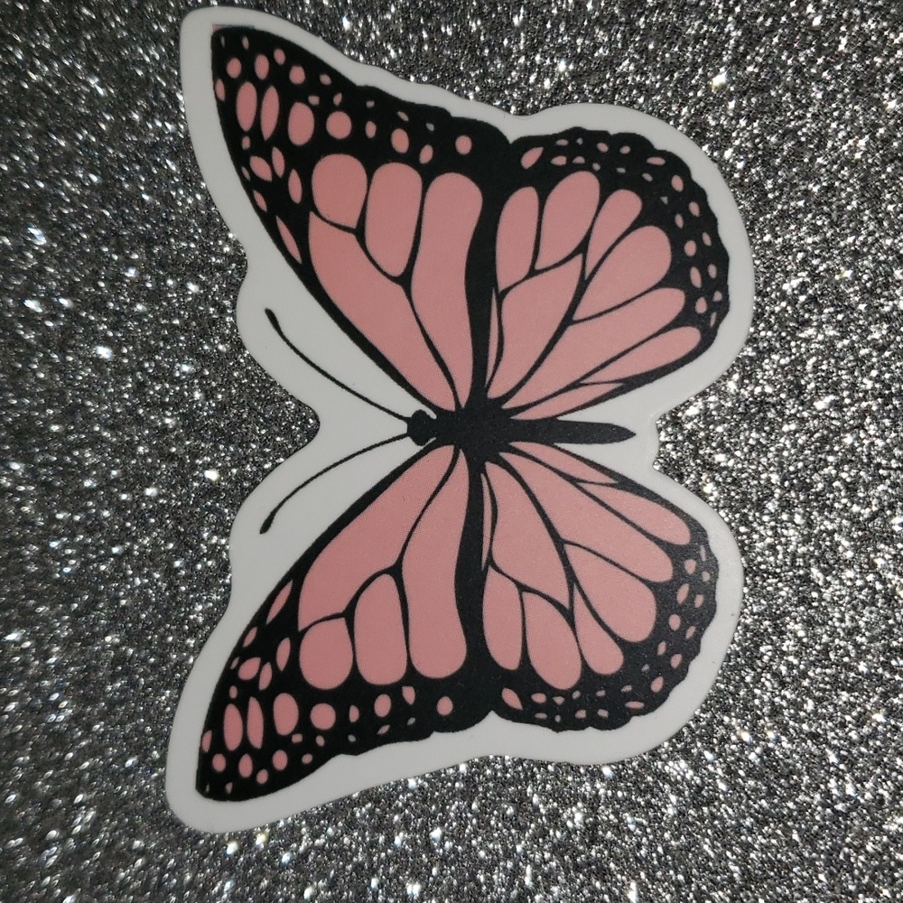 NATURE WATERPOOF Sticker Butterfly